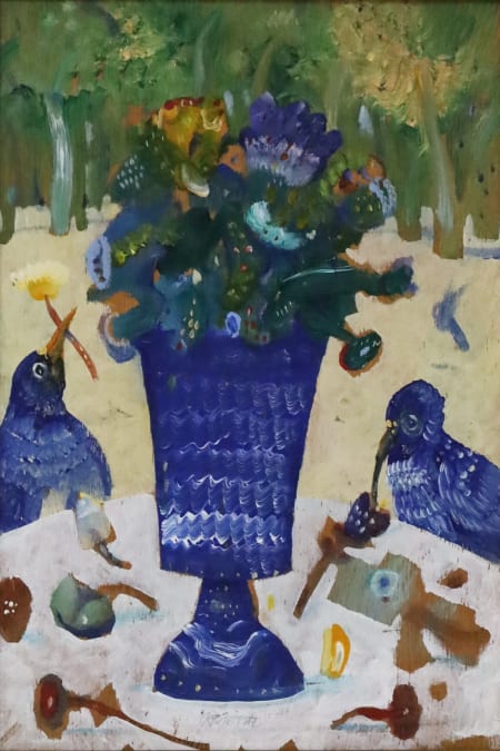 Antonio Possenti — Due uccelli blue